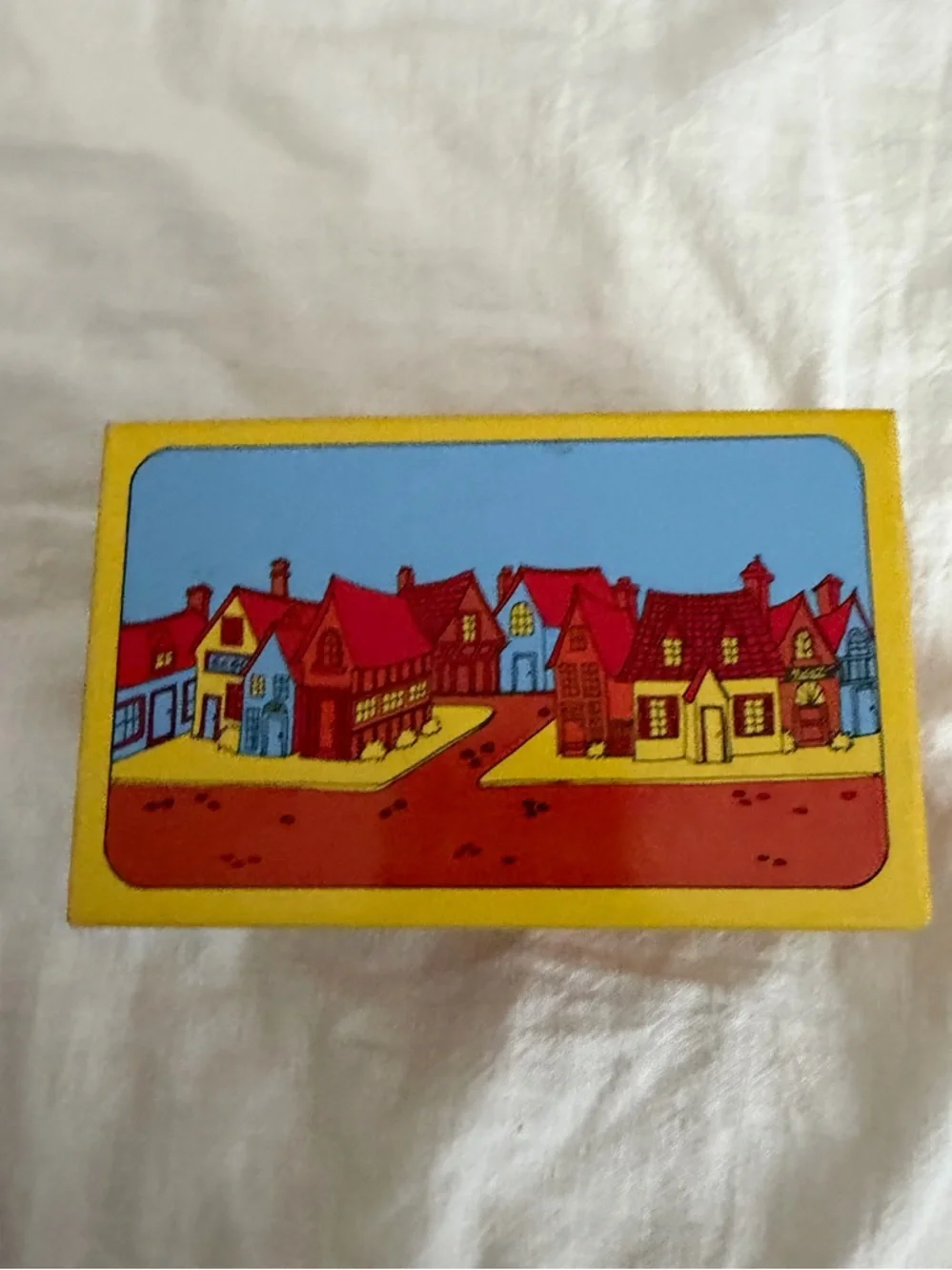 Vintage Syndicate Mfg. Co. Metal Recipe/ Index Card Box 3 1/2 x 5
